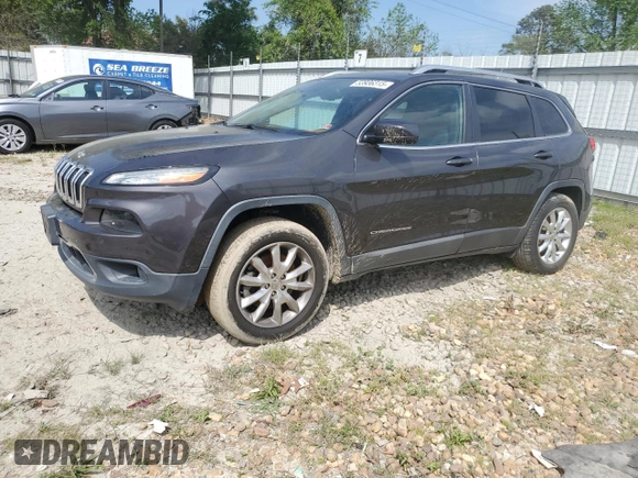 2015 Jeep Cherokee Limited with VIN 1C4PJMDS1FW727264, listed as a Copart auction lot 53936315 with 110,838 mi miles and Clean Title. Bid and sale history available at carsss.com. Image 1.