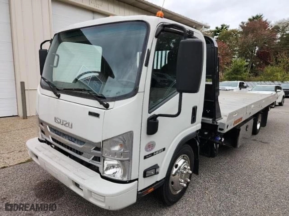 2020 Isuzu NQR DSL REG AT IBT PWL with VIN JALE5W166L7302634, listed as a Copart auction lot 76356314 with 120,291 mi miles and Clean Title. Bid and sale history available at carsss.com. Image 2.
