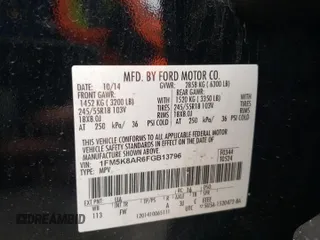 2015 Ford Utility Police Interceptor with VIN 1FM5K8AR6FGB13796, listed as a Copart auction lot 77869864 with 157,449 mi miles and Salvage Title. Bid and sale history available at carsss.com. Image 13.