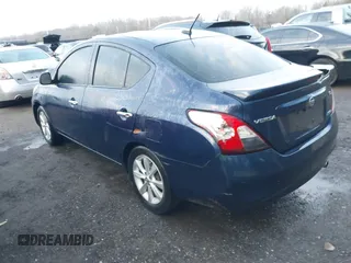 2014 Nissan Versa SV with VIN 3N1CN7AP3EL822730, listed as a IAAI auction lot 41504683 with 96,805 mi miles. Bid and sale history available at carsss.com. Image 3.