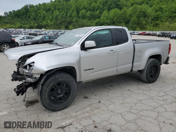 2018 Chevrolet Colorado 4WD Work Truck with VIN 1GCHTBEN2J1208385, listed as a Copart auction lot 57336815 with 136,098 mi miles and Salvage title. Bid and sale history available at DreamBid. Image 1.