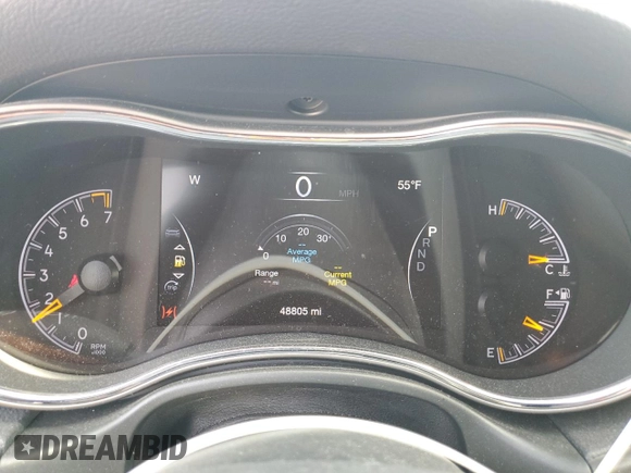 2020 Jeep Grand Cherokee Limited with VIN 1C4RJFBG7LC433948, listed as a Copart auction lot 53303595 with 48,805 mi miles and Salvage title. Bid and sale history available at DreamBid. Image 9.