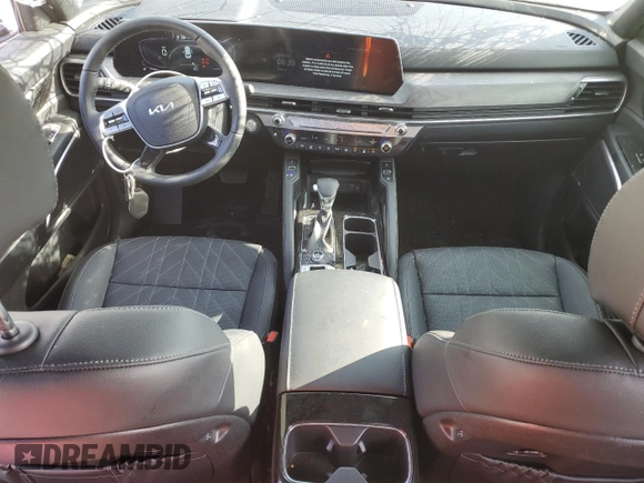 2024 Kia Telluride EX X-Line z VIN 5XYP3DGC2RG527526, wystawiony jako Copart lot #59525374 z przebiegiem 397 mil mil oraz Szkoda całkowita • Salvage title. Historia ofert i sprzedaży dostępna na DreamBid. Obrazek 8.