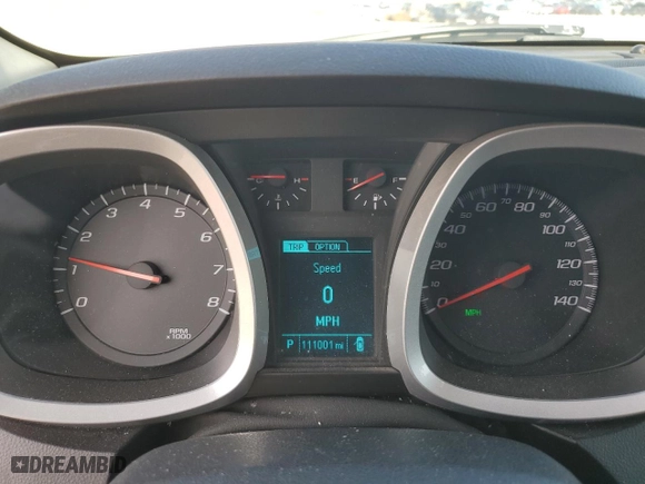 2013 Chevrolet Equinox LT with VIN 2GNFLDE39D6272420, listed as a Copart auction lot 48704105 with 111,001 mi miles and Clean Title. Bid and sale history available at carsss.com. Image 9.