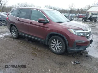 2021 Honda Pilot EX with VIN 5FNYF6H33MB080131, listed as a IAAI auction lot 41951331 with 40,919 mi miles and . Bid and sale history available at DreamBid. Image 1.