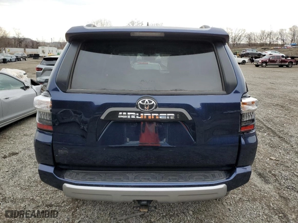 2024 Toyota 4Runner TRD Off Road with VIN JTERU5JR9R6252468, listed as a Copart auction lot 52028995 with 13,754 mi miles and Salvage Title. Bid and sale history available at carsss.com. Image 6.