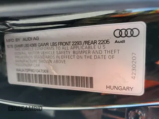 2016 Audi A3 1.8T Premium with VIN WAUA7GFF8G1047069, listed as a Copart auction lot 68031573 with 103,241 mi miles. Bid and sale history available at carsss.com. Image 14.