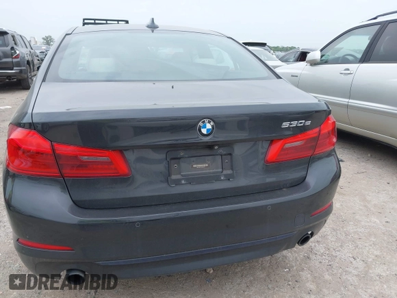 2018 BMW 5 Series 530e with VIN WBAJA9C55JB033575, listed as a IAAI auction lot 42067380 with 111,902 mi miles and . Bid and sale history available at DreamBid. Image 16.