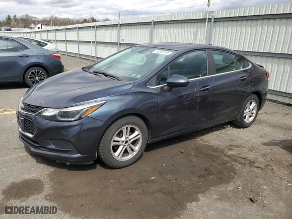 2016 Chevrolet Cruze LT with VIN 1G1BE5SM2G7286855, listed as a Copart auction lot 50901595 with 119,868 mi miles and Salvage Title. Bid and sale history available at carsss.com. Image 1.