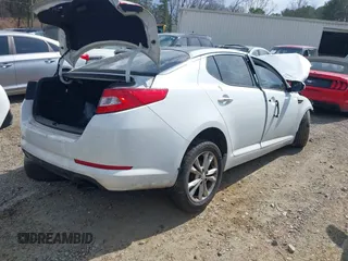 2012 Kia Optima EX with VIN 5XXGN4A61CG015054, listed as a IAAI auction lot 41796614 with Not Provided miles and . Bid and sale history available at carsss.com. Image 4.