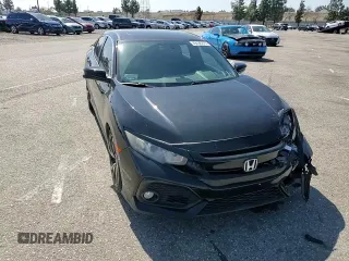 2017 Honda Civic Sedan Si with VIN 2HGFC1E54HH706618, listed as a Copart auction lot 49728275 with 104,159 mi miles and Salvage Title. Bid and sale history available at carsss.com. Image 10.