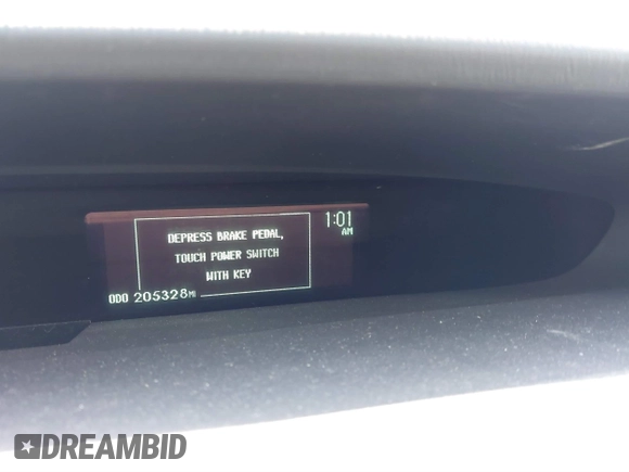2011 Toyota Prius I with VIN JTDKN3DU4B0277746, listed as a IAAI auction lot 41892793 with 205,328 mi miles. Bid and sale history available at carsss.com. Image 15.