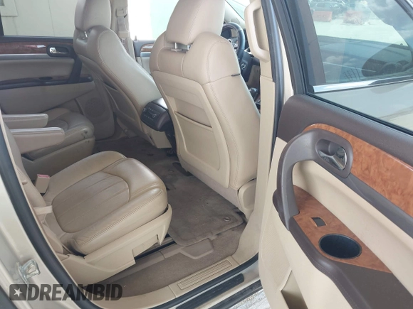 2012 Buick Enclave Premium with VIN 5GAKRDED4CJ333402, listed as a IAAI auction lot 42201640 with 122,394 mi miles and . Bid and sale history available at carsss.com. Image 8.