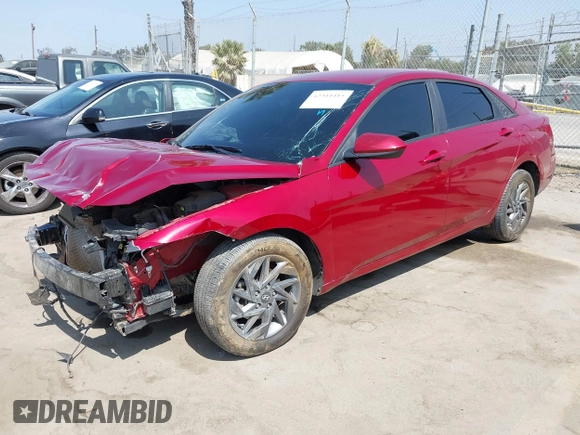 2024 Hyundai Elantra SEL with VIN KMHLM4DG8RU730160, listed as a IAAI auction lot 42344415 with 21,650 mi miles and . Bid and sale history available at DreamBid. Image 17.