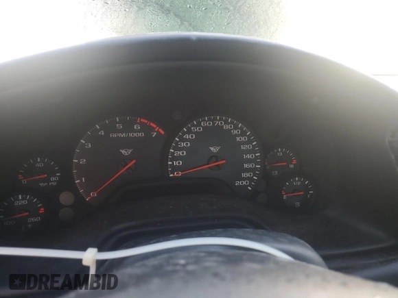 2002 Chevrolet Corvette with VIN 1G1YY22G525107593, listed as a Copart auction lot 75420944 with 0 mi miles and Non Repairable. Bid and sale history available at carsss.com. Image 9.