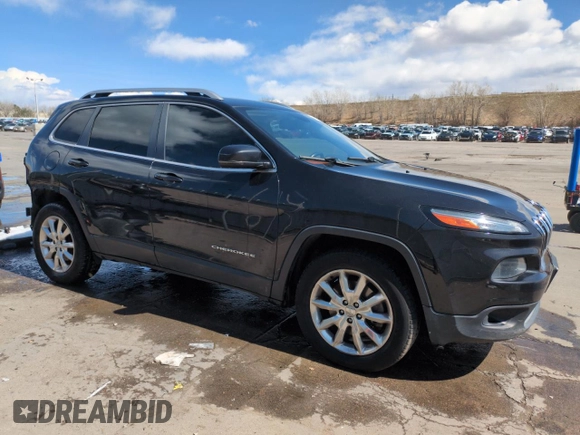 2016 Jeep Cherokee Limited with VIN 1C4PJMDB9GW151425, listed as a Copart auction lot 51323675 with 141,499 mi miles and Salvage Title. Bid and sale history available at DreamBid. Image 4.