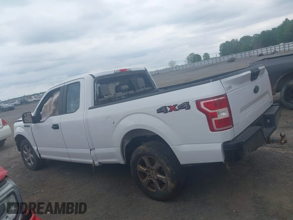2018 Ford F-150 XL with VIN 1FTEX1EP1JKF66557, listed as a IAAI auction lot 42099567 with 126,516 mi miles and . Bid and sale history available at DreamBid. Image 14.