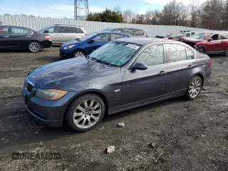 2006 BMW 3 Series 330xi with VIN WBAVD33546KV60410, listed as a Copart auction lot 86078494 with 166,778 mi miles and Salvage Title. Bid and sale history available at carsss.com. Image 1.