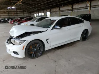 2018 BMW 4 Series 430i z VIN WBA4J1C52JBG78945, wystawiony jako Copart lot #58590075 z przebiegiem Nie podano mil oraz Czysty tytuł • Clean title. Historia ofert i sprzedaży dostępna na DreamBid. Obrazek 1.