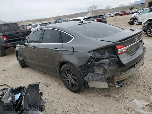 2017 Ford Fusion Sport with VIN 3FA6P0VP8HR264290, listed as a Copart auction lot 49733185 with 158,142 mi miles and Salvage Title. Bid and sale history available at carsss.com. Image 2.