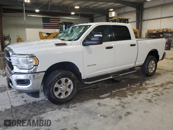 2023 Ram 2500 Big Horn with VIN 3C6UR5DJ4PG610858, listed as a Copart auction lot 54151805 with 36,543 mi miles and Clean Title. Bid and sale history available at carsss.com. Image 1.