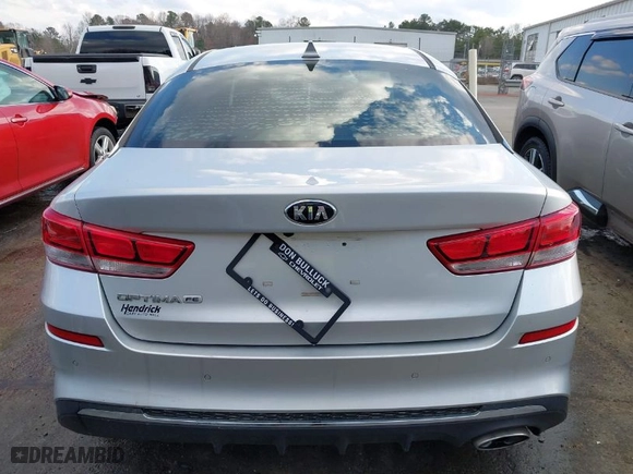2020 Kia Optima LX with VIN 5XXGT4L37LG400272, listed as a IAAI auction lot 41726710 with 79,708 mi miles. Bid and sale history available at carsss.com. Image 16.