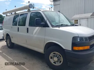 2021 Chevrolet Express Cargo with VIN 1GCWGAFP6M1231601, listed as a IAAI auction lot 42763185 with 105,783 mi miles and . Bid and sale history available at DreamBid. Image 12.