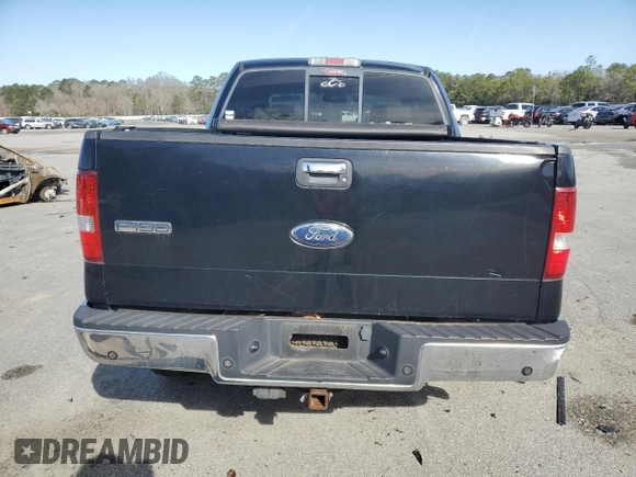 2008 Ford F-150 XLT with VIN 1FTPW14V38FB69950, listed as a Copart auction lot 45406035 with 216,324 mi miles and Salvage title. Bid and sale history available at DreamBid. Image 6.