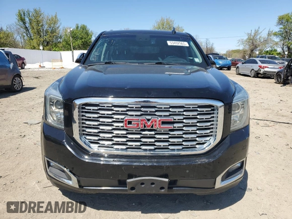 2019 GMC Yukon XL Denali with VIN 1GKS2HKJ6KR307005, listed as a Copart auction lot 53492965 with 164,936 mi miles and Clean Title. Bid and sale history available at carsss.com. Image 5.