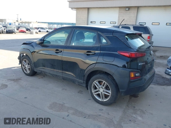 2018 Hyundai Kona SE with VIN KM8K1CAA1JU072474, listed as a IAAI auction lot 41191029 with 85,450 mi miles. Bid and sale history available at carsss.com. Image 3.