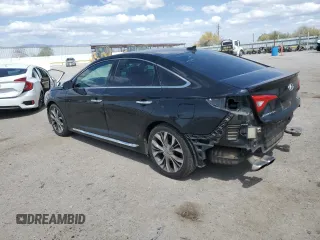 2015 Hyundai Sonata Sport with VIN 5NPE34AB5FH259115, listed as a Copart auction lot 50923435 with 115,160 mi miles and Salvage Title. Bid and sale history available at carsss.com. Image 2.