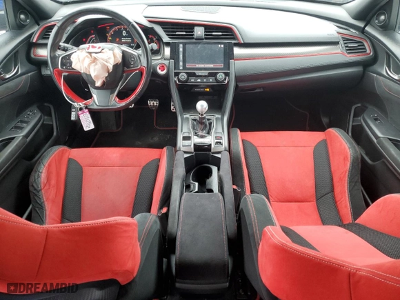 2018 Honda Civic Type R Touring with VIN SHHFK8G73JU202824, listed as a Copart auction lot 73363304 with 86,364 mi miles and Salvage Title. Bid and sale history available at carsss.com. Image 8.