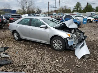 2014 Toyota Camry L with VIN 4T4BF1FK8ER414408, listed as a Copart auction lot 52514725 with 0 mi miles and Salvage Title. Bid and sale history available at carsss.com. Image 4.
