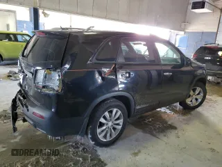 2011 Kia Sorento EX with VIN 5XYKU4A25BG103836, listed as a Copart auction lot 46044915 with 0 mi miles and Salvage Title. Bid and sale history available at carsss.com. Image 3.