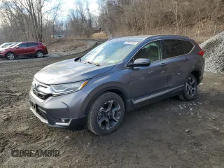 2019 Honda CR-V Touring with VIN 7FARW2H9XKE016834, listed as a Copart auction lot 72822392 with 38,571 mi miles. Bid and sale history available at carsss.com. Image 1.