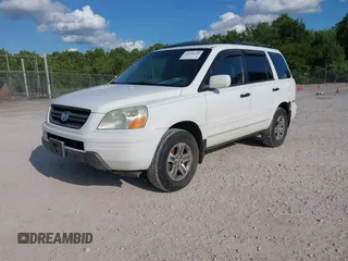 2005 Honda Pilot EX-L with VIN 5FNYF185X5B012415, listed as a IAAI auction lot 42395828 with 246,342 mi miles and . Bid and sale history available at DreamBid. Image 17.