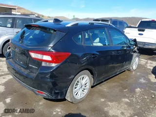 2018 Subaru Impreza Premium with VIN 4S3GTAB67J3711871, listed as a IAAI auction lot 41695908 with 66,064 mi miles. Bid and sale history available at carsss.com. Image 4.
