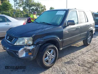 2001 Honda CR-V SE with VIN JHLRD18781C053342, listed as a IAAI auction lot 41972318 with 193,481 mi miles. Bid and sale history available at carsss.com. Image 17.