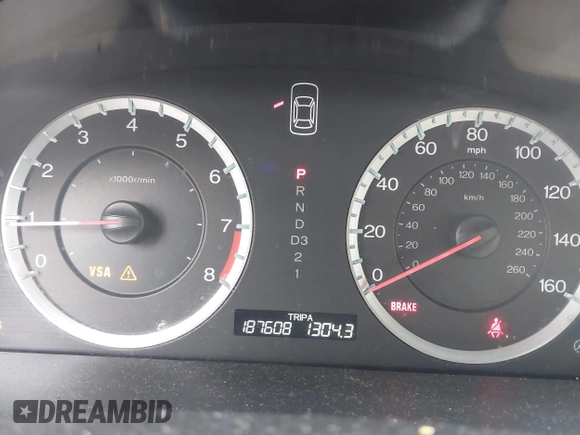 2009 Honda Accord EX-L z VIN 1HGCP26869A030128, wystawiony jako IAAI lot #42353738 z przebiegiem 187 608 mil mil oraz . Historia ofert i sprzedaży dostępna na DreamBid. Obrazek 7.
