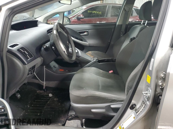 2010 Toyota Prius II with VIN JTDKN3DU6A0207518, listed as a Copart auction lot 50096585 with Not Provided miles and Salvage Title. Bid and sale history available at carsss.com. Image 7.