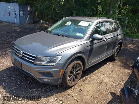 2018 Volkswagen Tiguan SEL with VIN 3VV2B7AXXJM020392, listed as a IAAI auction lot 42646948 with 58,685 mi miles and . Bid and sale history available at DreamBid. Image 18.
