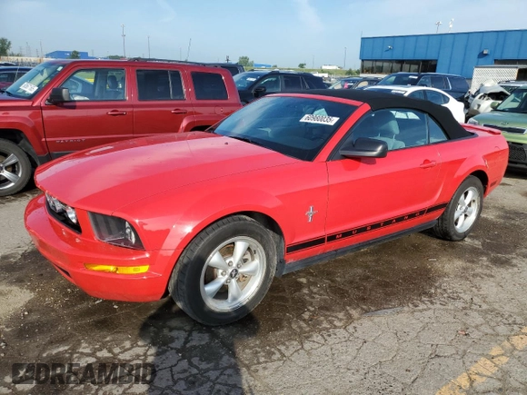 2008 Ford Mustang Deluxe with VIN 1ZVHT84N985110250, listed as a Copart auction lot 60980035 with 90,603 mi miles and Clean title. Bid and sale history available at DreamBid. Image 1.
