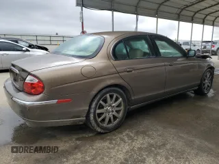 2001 Jaguar S-Type with VIN SAJDA01P21GM04051, listed as a Copart auction lot 46668745 with 81,765 mi miles and Salvage Title. Bid and sale history available at DreamBid. Image 3.