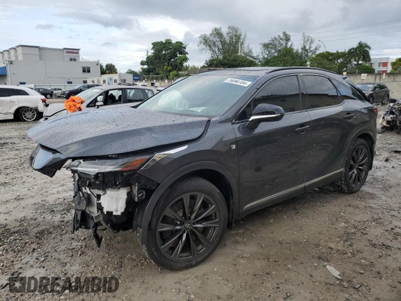 2024 Lexus RX 350 with VIN 2T2BAMCA4RC045510, listed as a Copart auction lot 75090704 with 6,859 mi miles and Salvage Title. Bid and sale history available at DreamBid. Image 1.