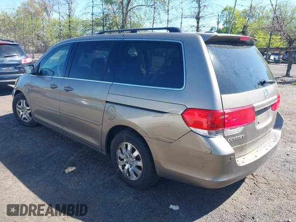 2008 Honda Odyssey EX-L with VIN 5FNRL38768B405469, listed as a IAAI auction lot 42142011 with 132,362 mi miles. Bid and sale history available at carsss.com. Image 3.