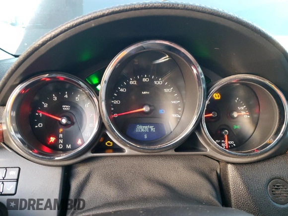 2011 Cadillac CTS Luxury with VIN 1G6DE5EY7B0146447, listed as a Copart auction lot 41390055 with 113,631 mi miles and Salvage Title. Bid and sale history available at DreamBid. Image 9.
