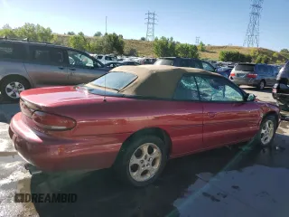1998 Chrysler Sebring JXi z VIN 3C3EL55H3WT254763, wystawiony jako Copart lot #72170884 z przebiegiem 194 073 mil mil oraz Tytuł czysty. Historia ofert i sprzedaży dostępna na DreamBid. Obrazek 3.