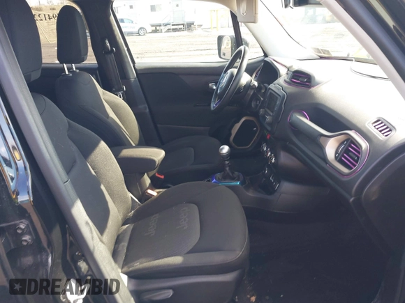 2017 Jeep Renegade Altitude z VIN ZACCJBBH3HPF09594, wystawiony jako IAAI lot #41594122 z przebiegiem 63 309 mil mil oraz . Historia ofert i sprzedaży dostępna na DreamBid. Obrazek 5.