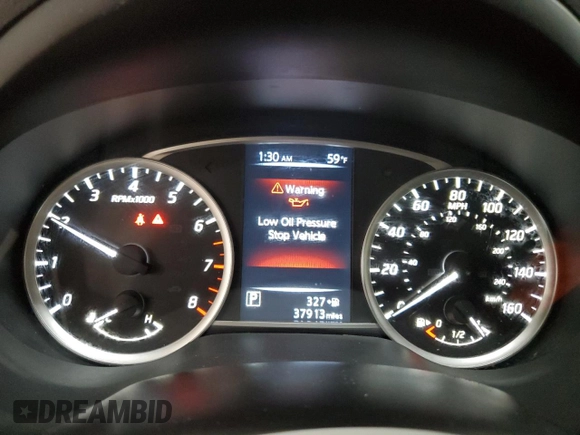 2017 Nissan Sentra SR with VIN 3N1AB7AP2HY386380, listed as a Copart auction lot 53996325 with 37,913 mi miles and Salvage title. Bid and sale history available at DreamBid. Image 9.