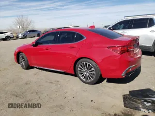 2018 Acura TLX Advance with VIN 19UUB2F79JA000376, listed as a Copart auction lot 43518515 with 30,926 mi miles and Salvage Title. Bid and sale history available at DreamBid. Image 2.